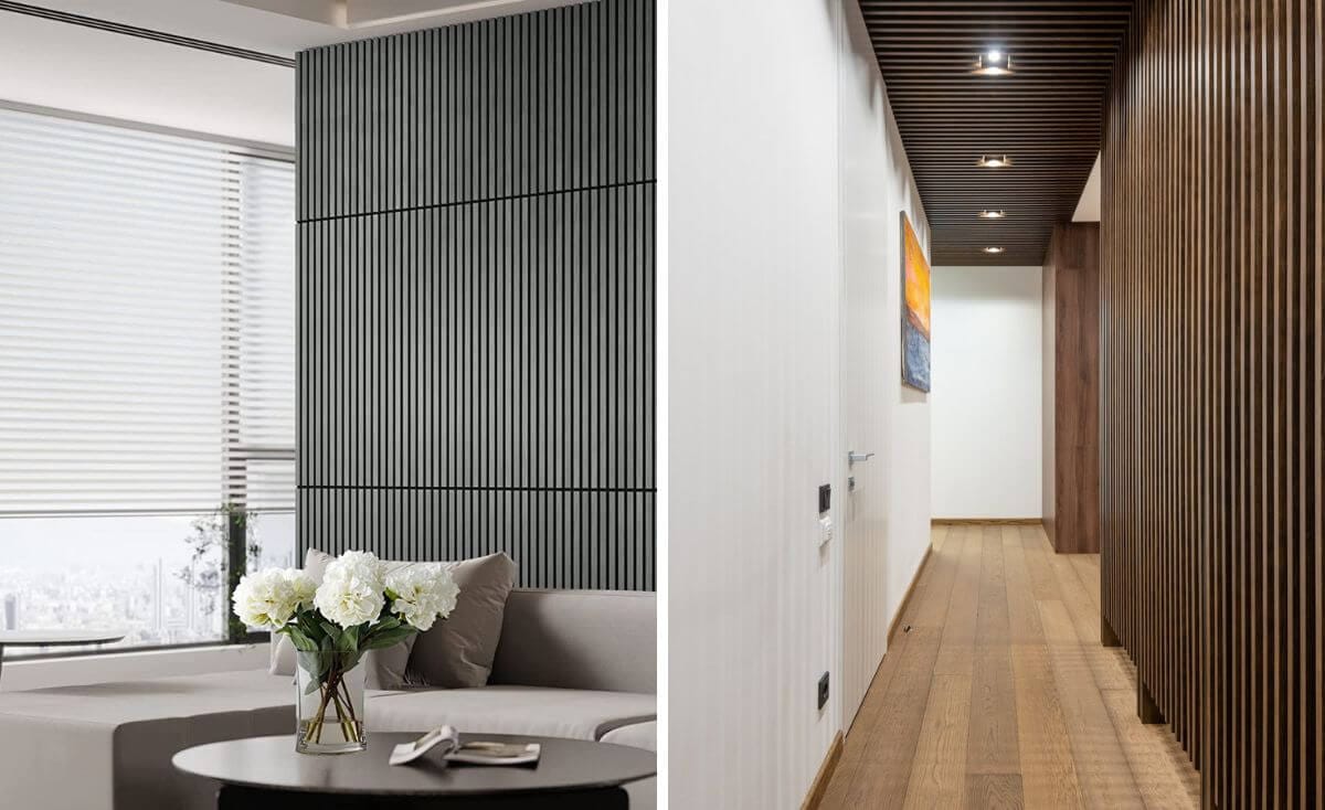 Easy Ways to Style Your Space With Fluted Panels