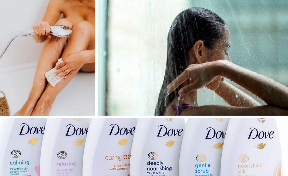 best smelling dove body wash