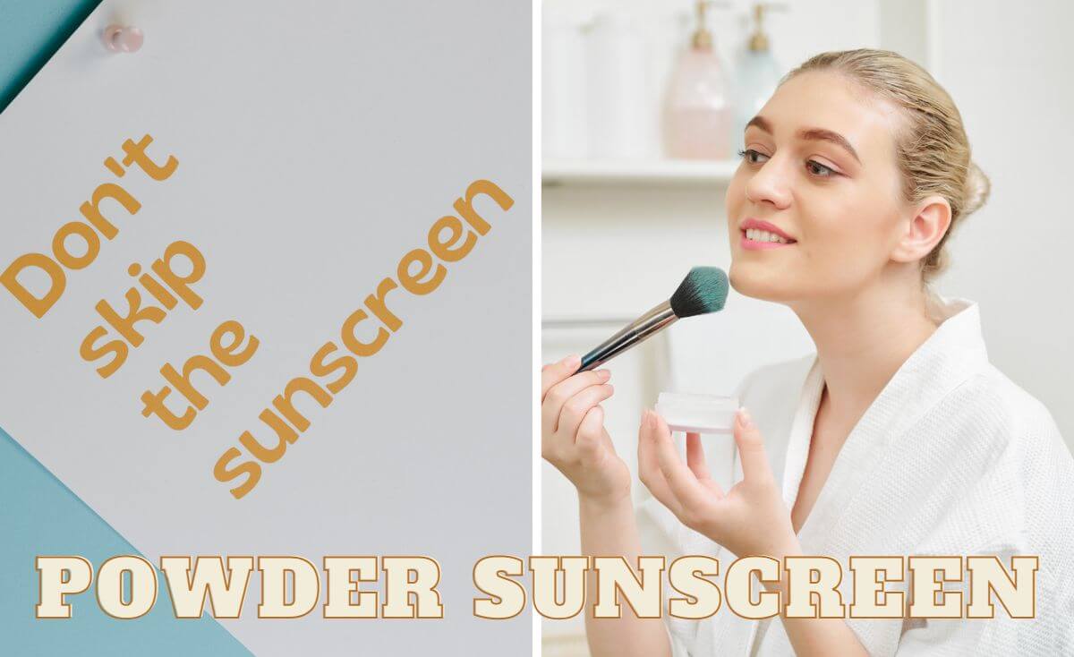 powder sunscreen
