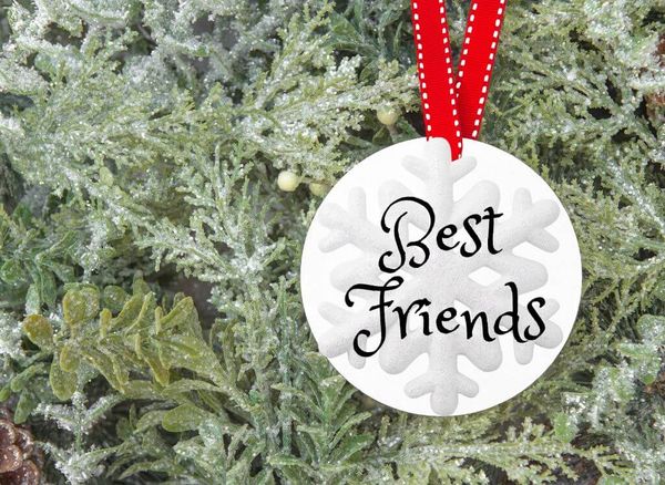 Spread Holiday Cheer with the Perfect Best Friend Christmas Ornament!
