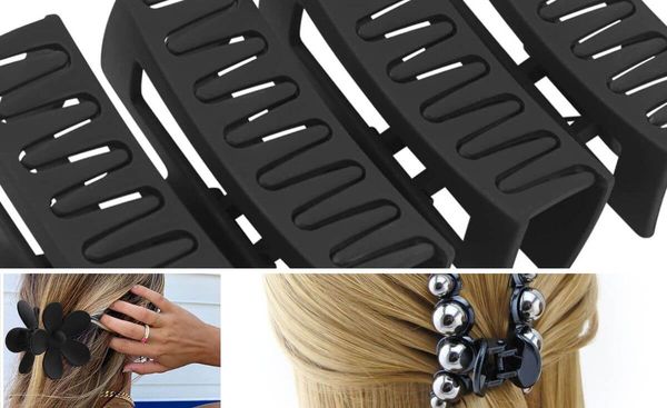 Unlock Classy Styling Possibilities with a Black Claw Clip!